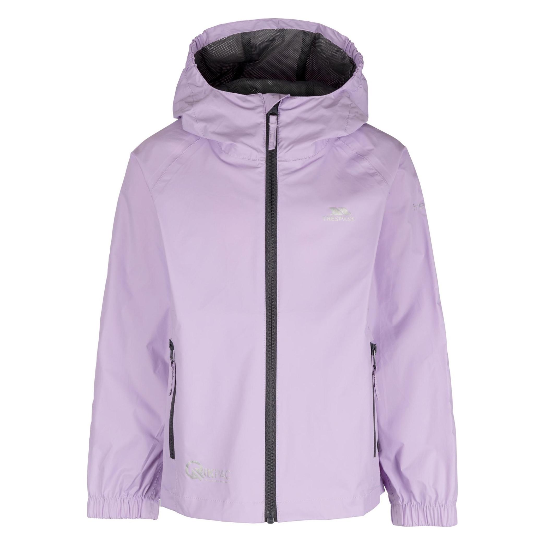 Trespass, Jungen, Outdoorjacken, Qikpac Jacke Zum Falten (128), Gelb, 128