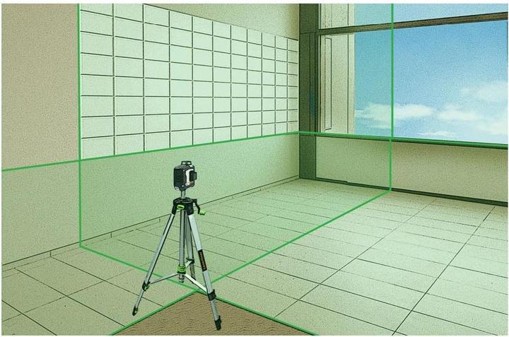 Image du produit Laser lignes croisées CompactPlane 3G Set 150 30 m