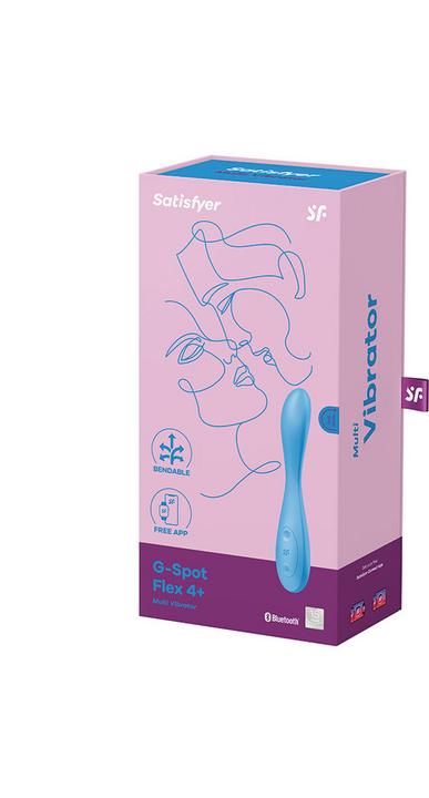 Actual product image Satisfyer G-Spot Flex 4 - Blue