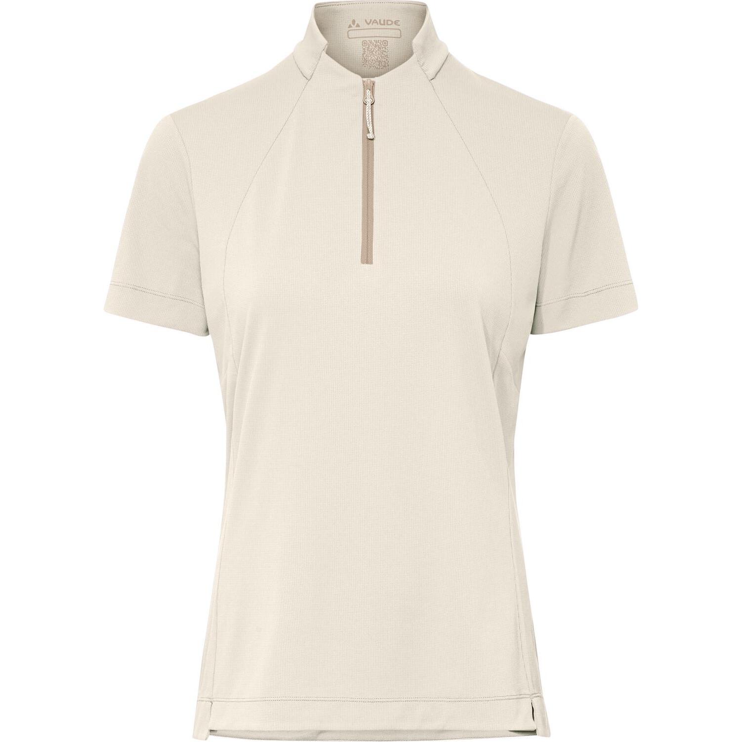 Vaude, Donne, Maglia ciclismo, Adlux HZ S/S Damen Trikot (38, S), Bianco, S, 38