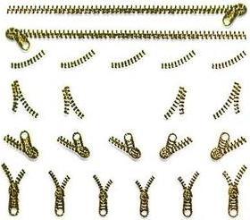 Beautynails Bna Gold Zip Ornament