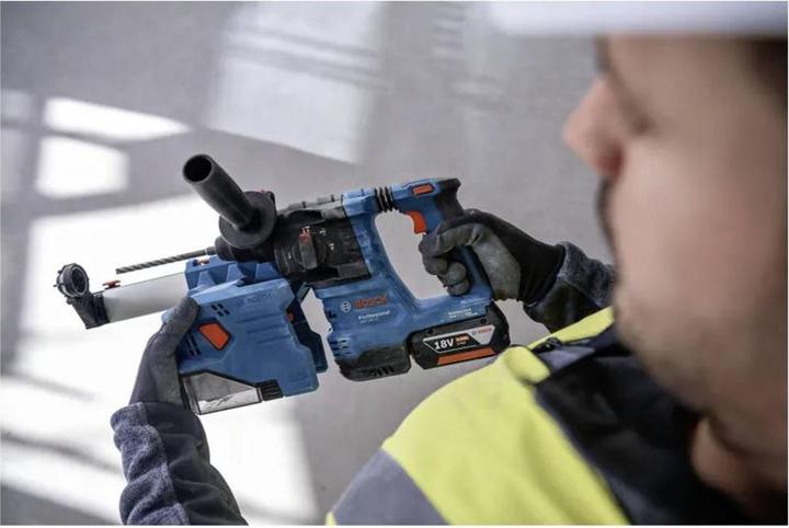 Actual product image Bosch Professional Cordless rotary hammer with SDS plus GBH 18V-22, L-BOXX (Rechargeable battery operated)