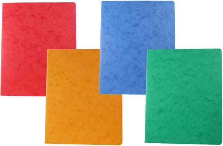 Produktbild BüroLine Pressspanheft - Format 4° - 17,5 x 22 cm (C5, 17.5 x 22 cm, Kariert, Harter Einband)