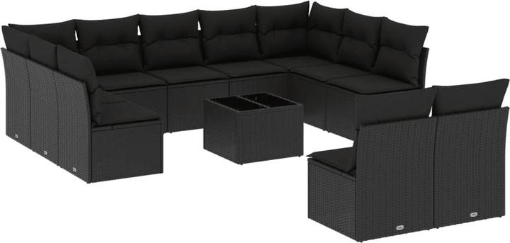 Image du produit vidaXL Meuble de jardin Canapé Garniture Garden Garden Set 12 pcs. Brown