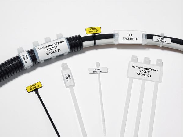 Actual product image HellermannTyton It1 Identification Tag