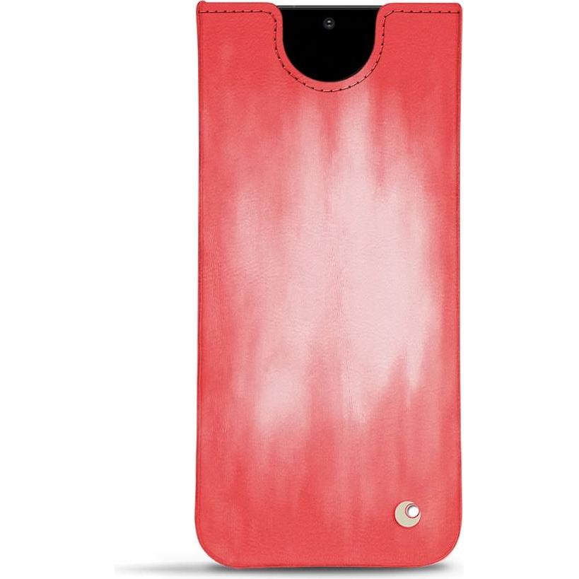 Noreve Lederschutzhülle (Samsung Galaxy S20 Ultra 5G), Smartphone Hülle, Rosa