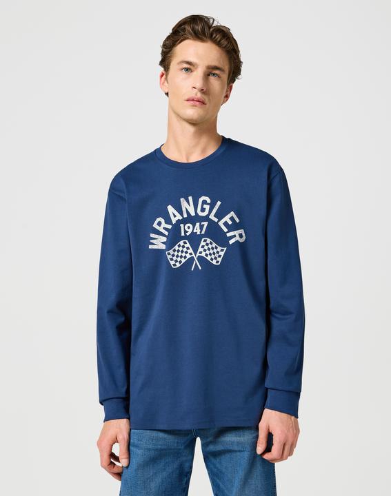 Immagine prodotto Wrangler Maglietta a maniche lunghe Maglietta grafica a maniche lunghe (S)