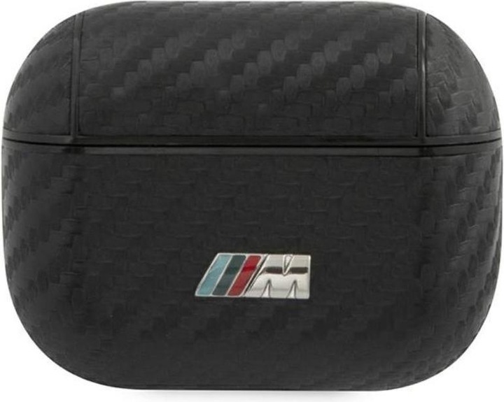Actual product image BMW BMAP2CMPUCA AirPods Pro 2 cover czarny/black PU Carbon M Collection (Headphone bag)