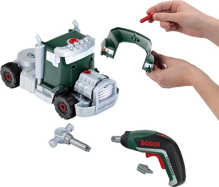 Actual product image Theo Klein Bosch screwdriver play set with Ixolino