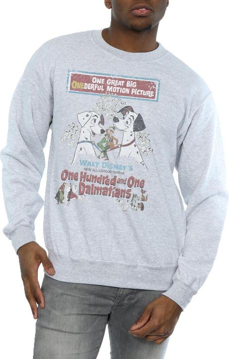 Produktbild Disney 101 Dalmatians Retro Poster Sweatshirt (3XL)