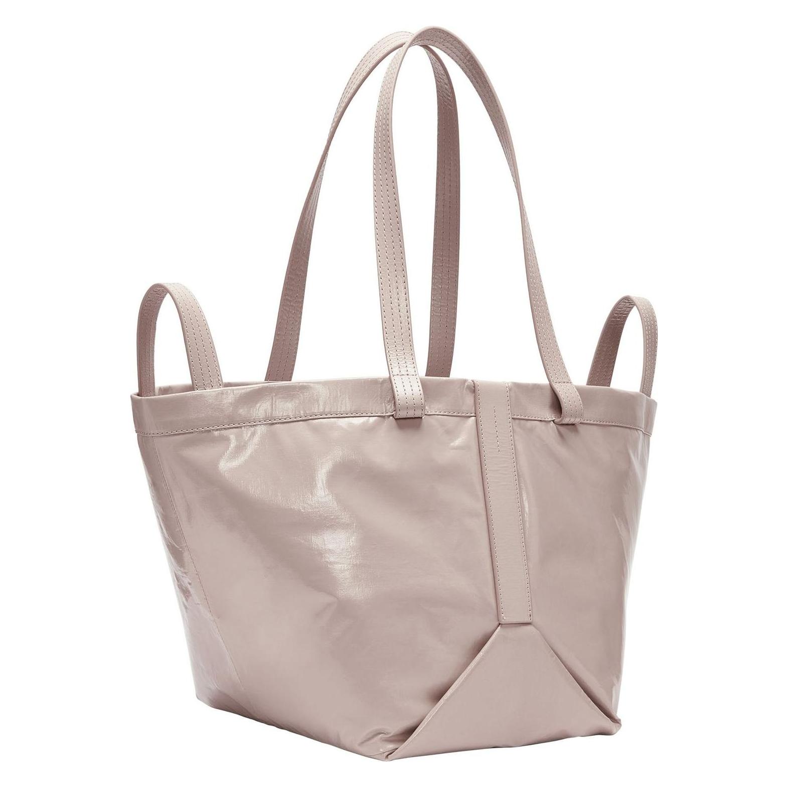 Liebeskind Berlin, Damen, Tasche, Shopper Aus Folierter Baumwolle, Rosa