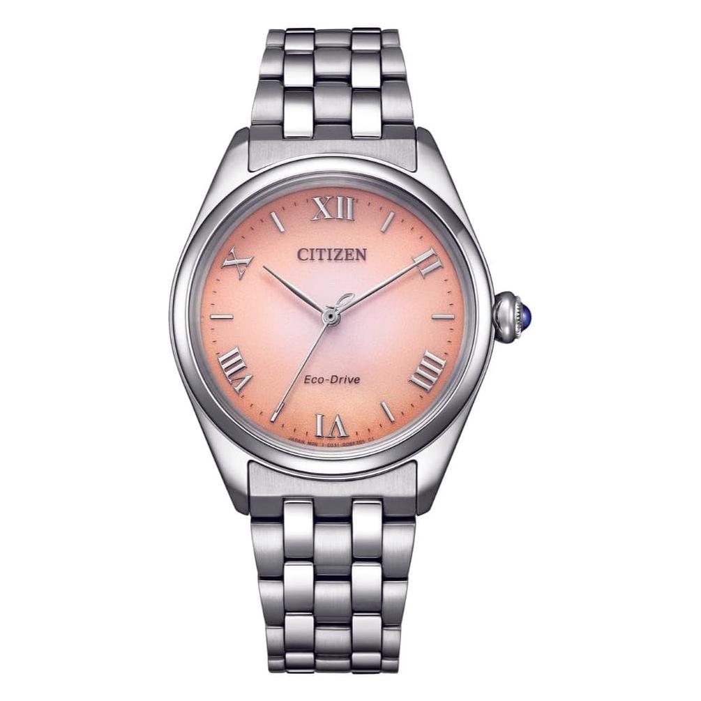 Citizen, Armbanduhr, EM1140-80X, Silber, (Analoguhr, 33 mm)