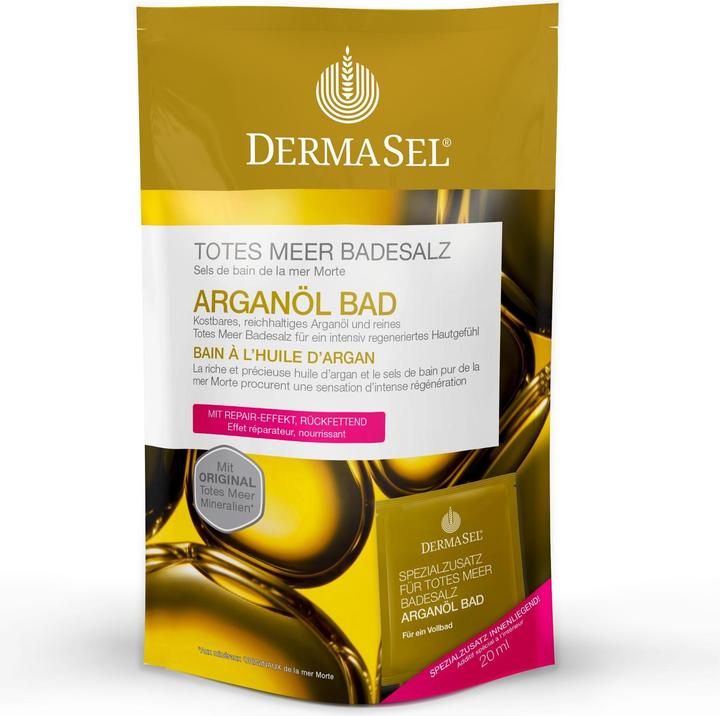 Image du produit DermaSel Huile d'argan (Huile de bain)