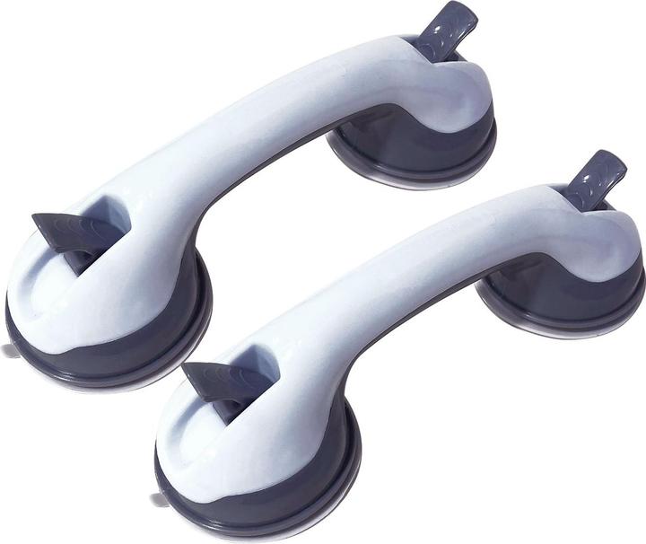 Immagine prodotto Haushaltshelden Maniglione con ventose, set da 2, per bagno e WC