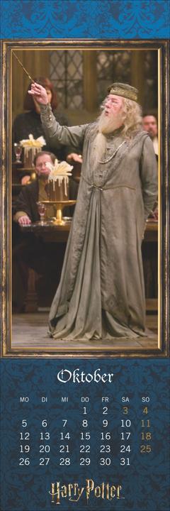 Image du produit Harry Potter Lesezeichen & Kalender 2026 (6 x 18 cm)