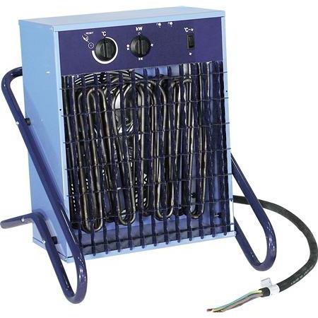 El-Björn EL-BJØRN VF7 Wärmetauscher, 7 kW, tragbar.440 V/60 Hz, IP44. 2 m Anschlusskabel im Lieferumfang enth, Heizlüfte...