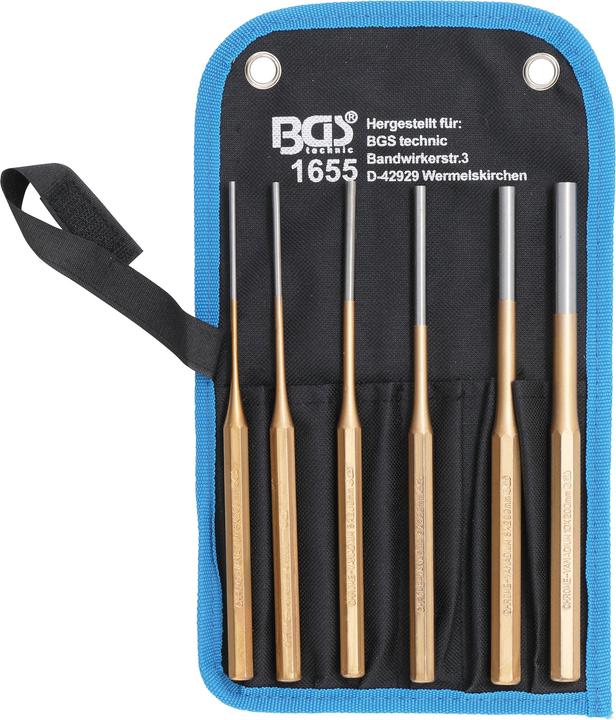 Image du produit BGS Jeu de chasse-goupilles 200 mm 3 - 10 mm 6 pièces