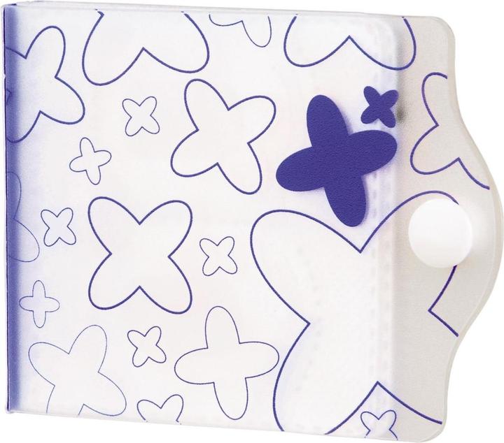 Hama Étui de carte mémoire pour cartes SD, Bleu (Couvercle de carte mémoire)