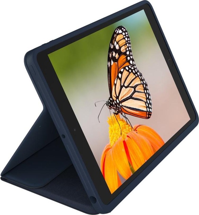 Produktbild Logitech Rugged Combo 3 - CLASSIC BLUE - DEU - WW (DE, iPad 2019 (7. Gen), iPad 2020 (8. Gen))
