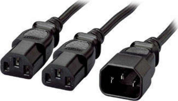 Actual product image equip Extension power cord 230V: 1.6 meter (1.60 m, C14)