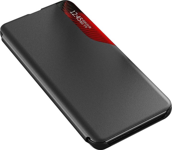 Image du produit Hurtel Eco Leather View Case un étui élégant avec rabat et fonction stand pour Samsung Galaxy A73 rouge (Samsung Galaxy A73 5G)