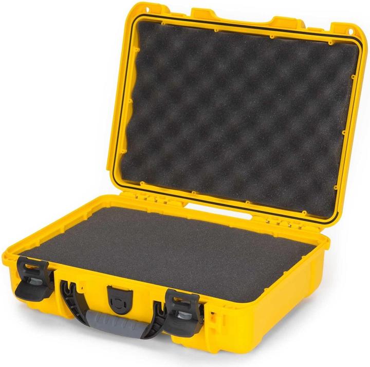 Nanuk Kunststoffkoffer 910 - mit Schaum Gelb (Kamera Schultertasche, 8.20 l)
