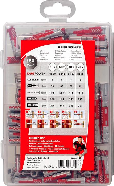 Produktbild Fischer Duopower (150 Stk.)