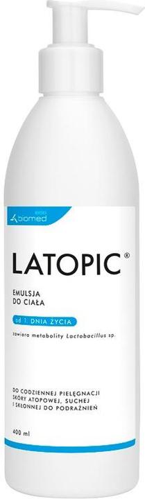 Produktbild Ibss Biomed Emulsija į kūną Latopic 400 ml - Ilgas tinkamumo laikas! (Körperlotion, 400 ml)