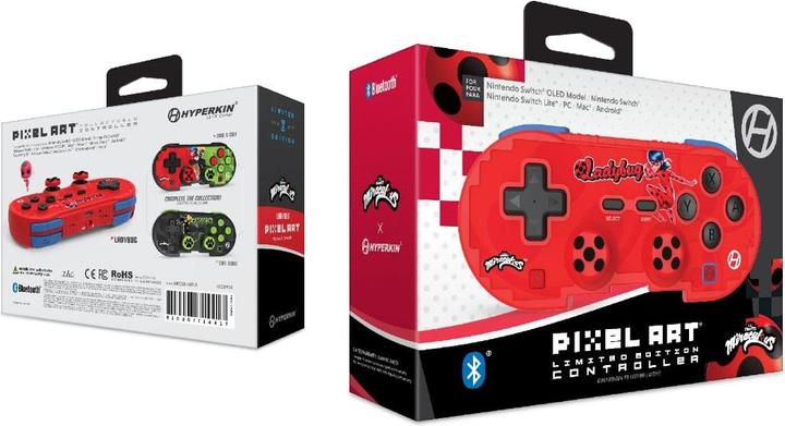 Produktbild Hyperkin Controller Miraculous Wireless ladybug (Android, Mac, PC, Switch)