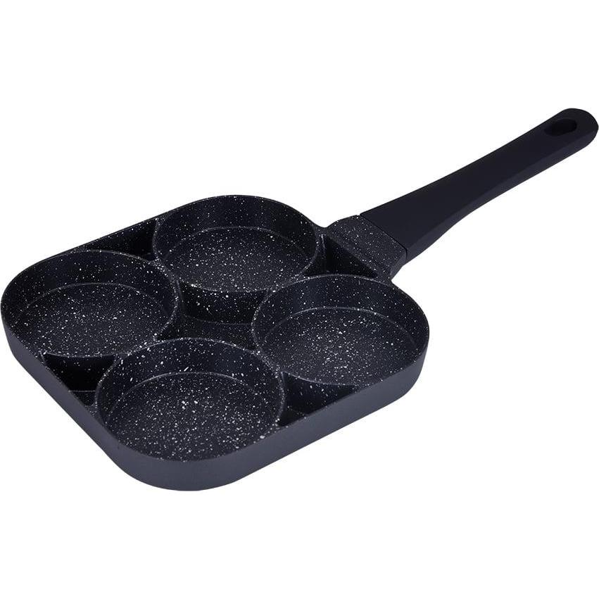 BerlingerHaus 4 holes blank hamburger pan - 20 cm (BH/1447), Pfanne + Kochtopf