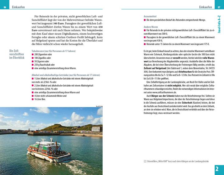 Produktbild Reiseführer Helgoland (Deutsch, Michael Narten, Nicole Funck, 2023)