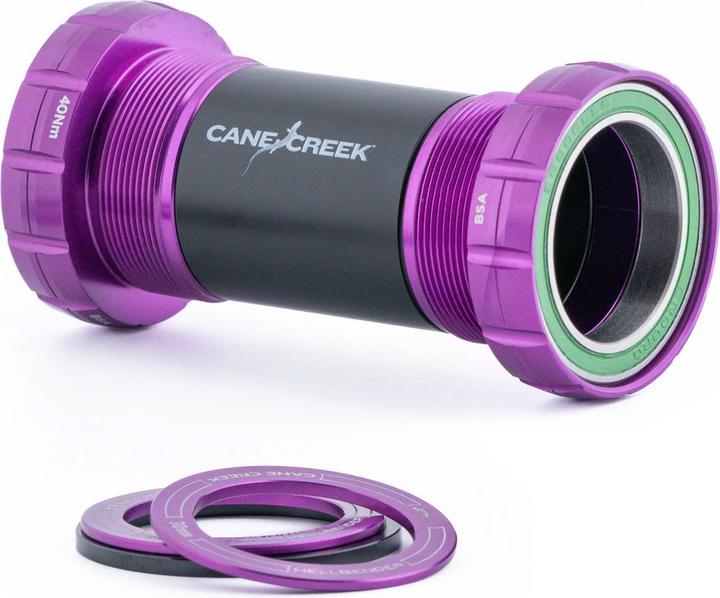 Productafbeelding Cane Creek Hellbender 70 BSA30 trapas, roestvrij staal, schroefdraad passend, 30mm, 68/73mm, zilver