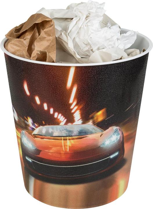 Actual product image Idena PP wastepaper bin 9 litres, car (9 l)