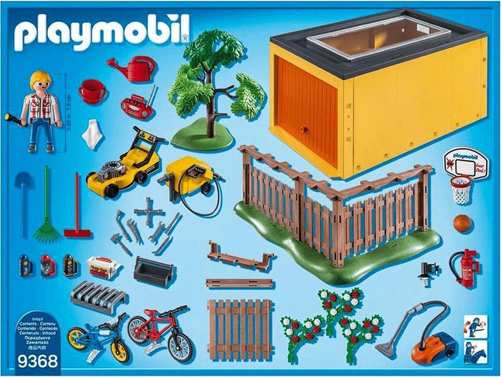 Produktbild Playmobil Garage mit Fahrradabstellplatz (9368, Playmobil City Life)