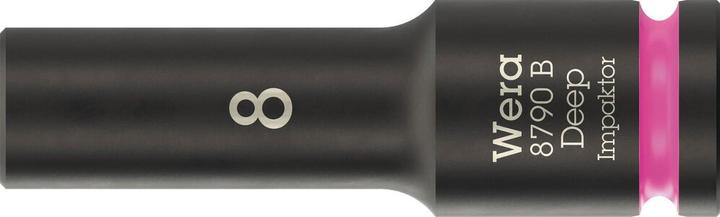 Actual product image Wera 8790 B Impaktor Deep SW Steckschlüssel 3/8, 8mm (8 mm)