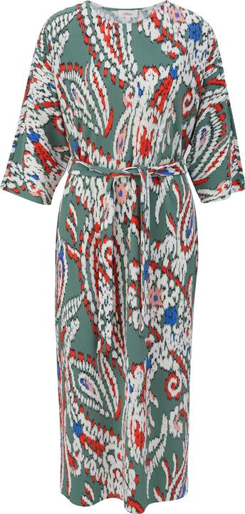 Image du produit s.Oliver Kleid Midi-Kleid mit Plisseefalten (44)