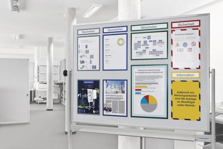 Produktbild Magnetoplan mobiles SP Whiteboard (90 x 150 cm)