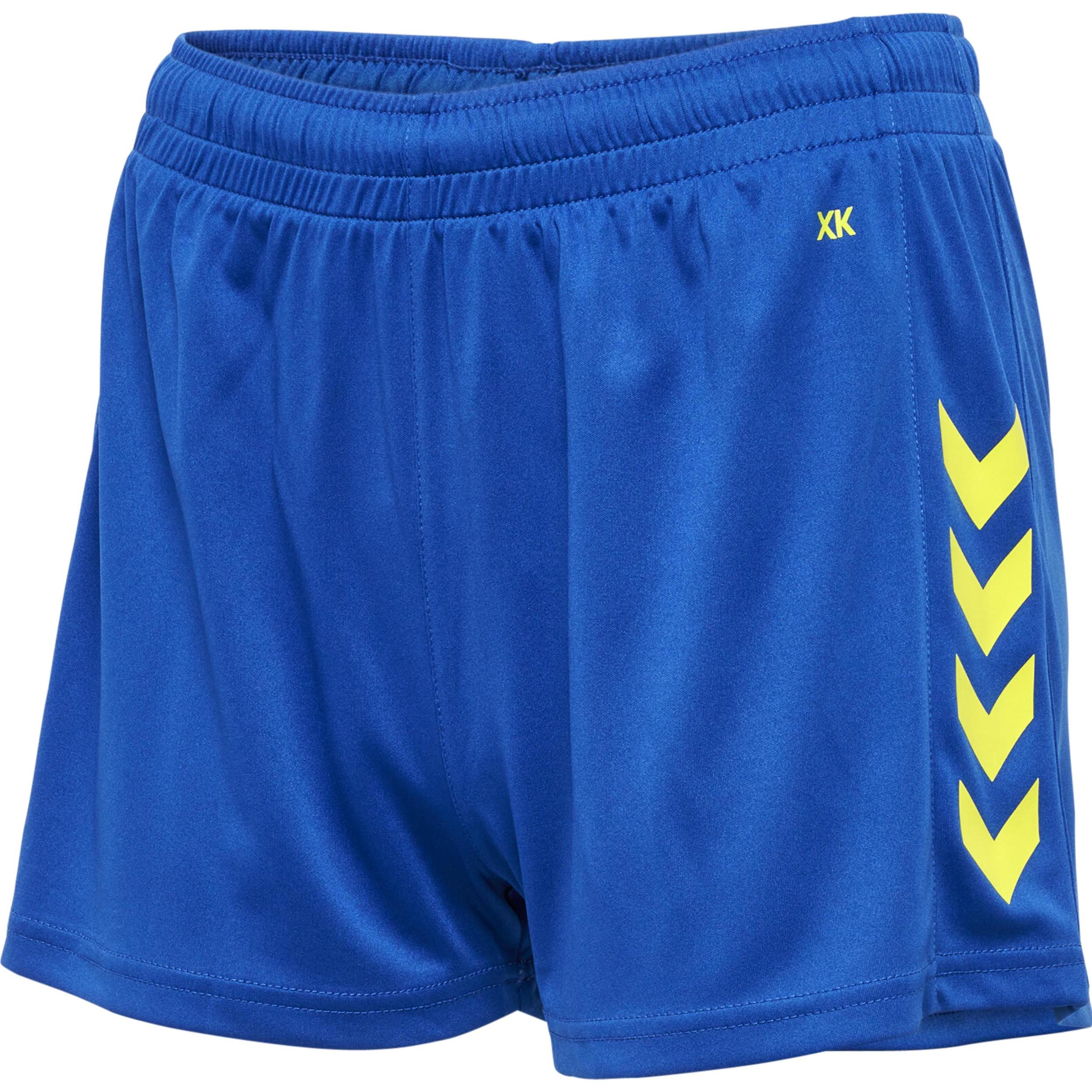 hummel, Damen, Sporthose, Core Xk Poly Shorts Woman (S), Blau, S