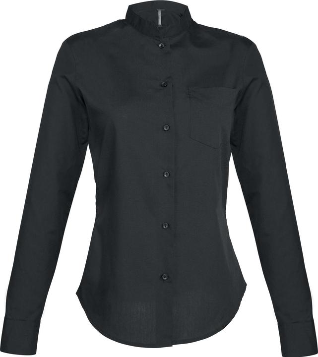 Produktbild Kariban Damenbluse mit Stehkragen (S)