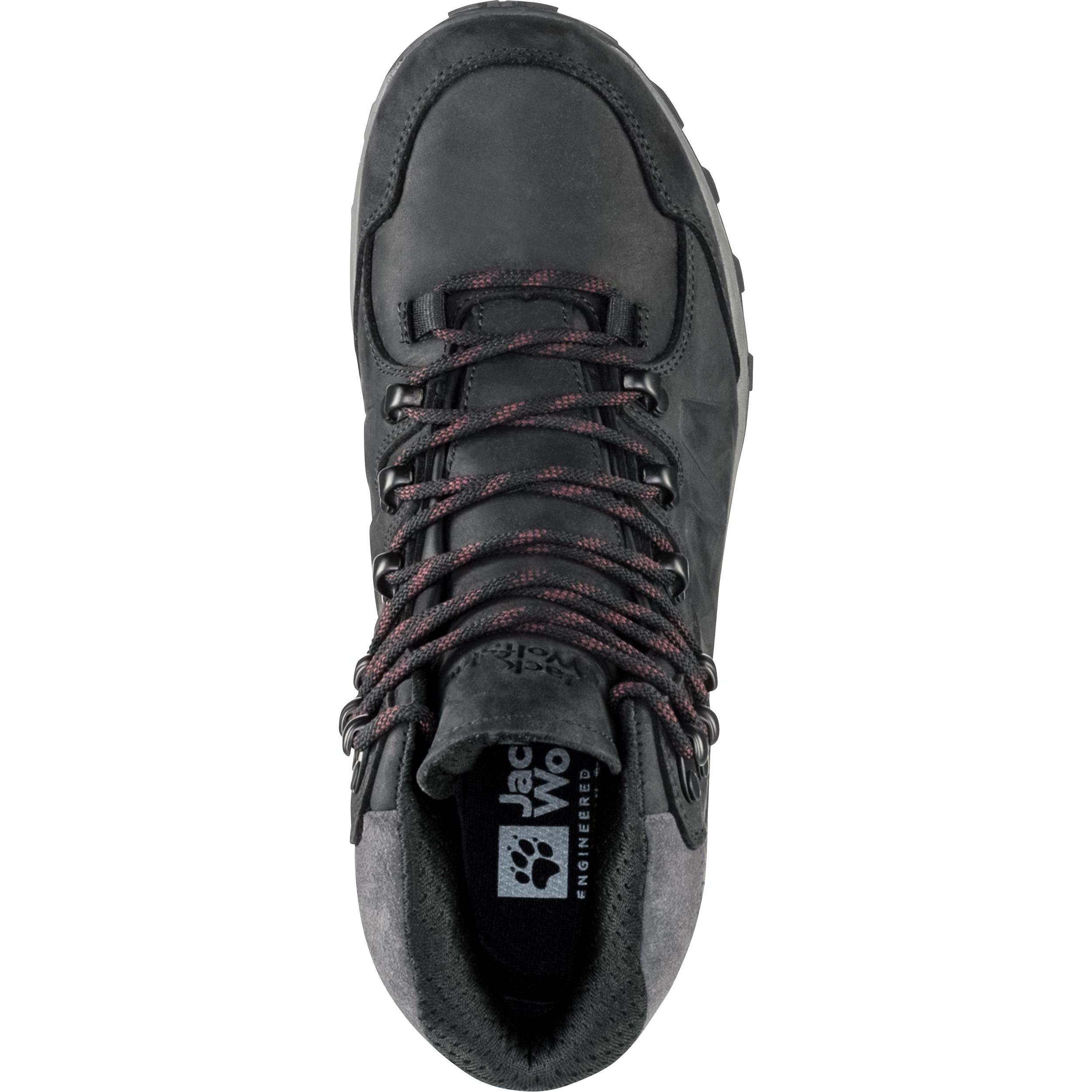 Thumbnail - Jack Wolfskin, Damen, Wanderschuhe, Refugio Prime Texapore Mid W (42), Schwarz