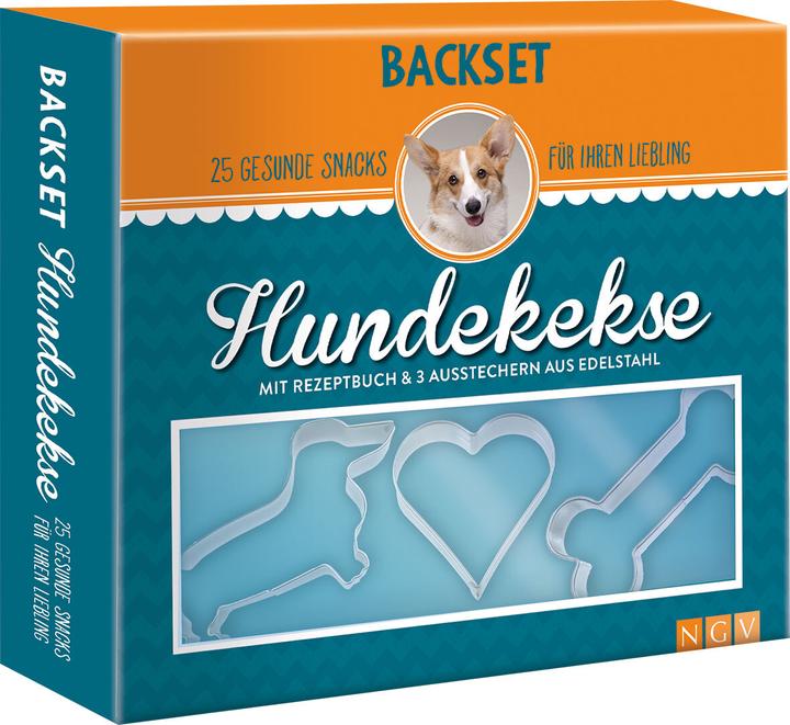 Produktbild Backset Hundekekse. 25 gesunde Snacks für Ihren Liebling (Deutsch, 2021)
