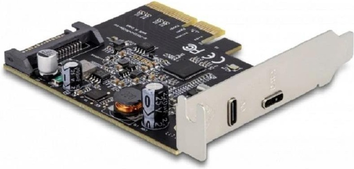Image du produit Delock Carte PCI Express x4 vers 1 x SuperSpeed USB 20 Gbps (USB 3.2 Gen 2x2) USB Type-C™ + 1 x USB