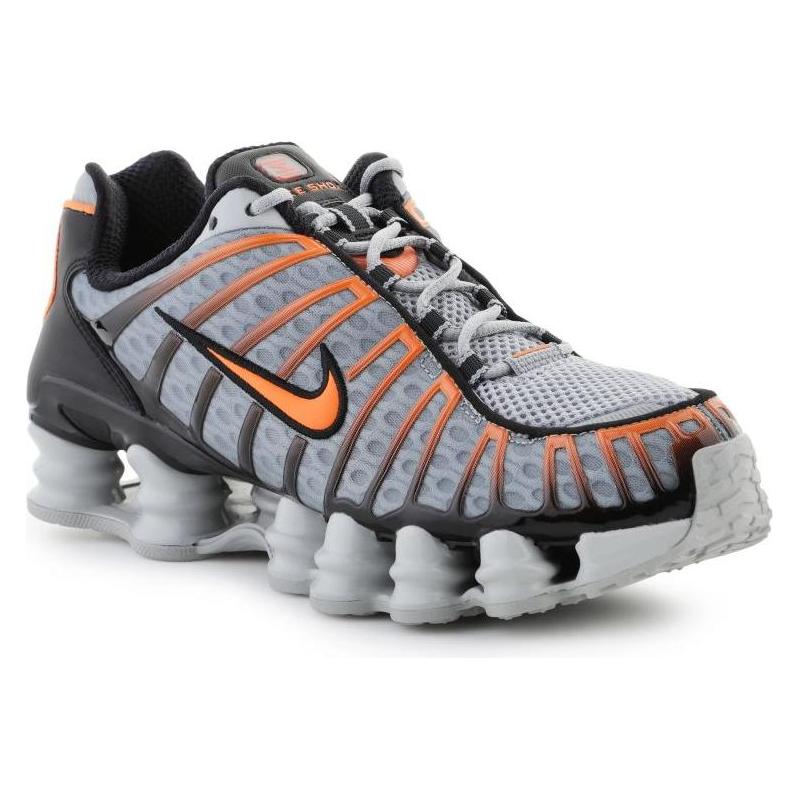 Nike, Herren, Sneakers, Shox Tl, Orange, Schwarz, Grau, (42)