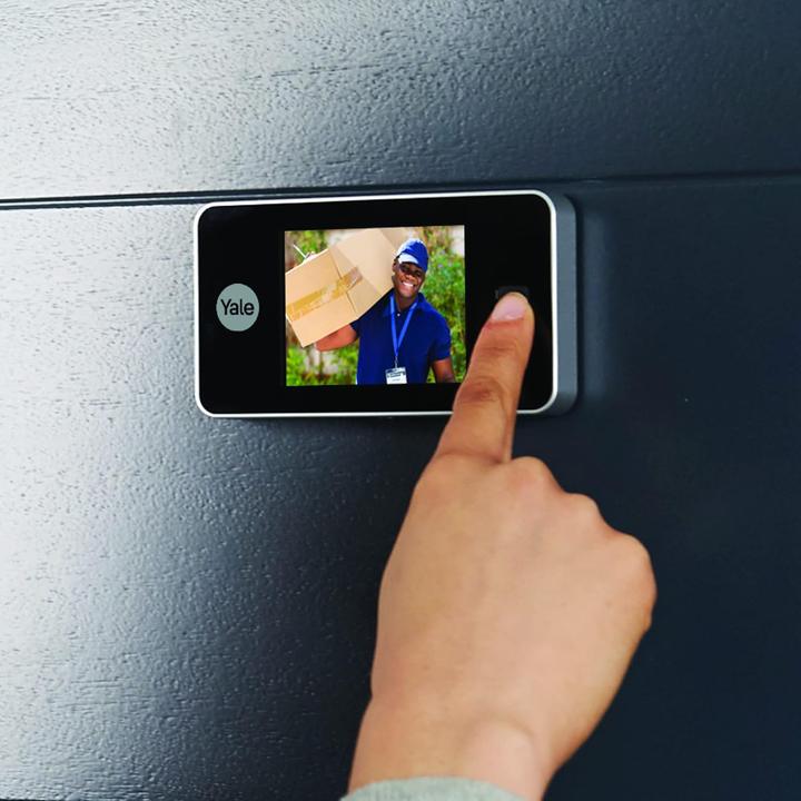 Produktbild Yale 45-5800-1443-00-0211 Digitaler Türspion mit LCD-Display 10.66cm 4.2 Zoll (Digital)