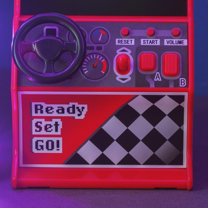 Actual product image Thumbs Up ThumbsUp! ORB Slot Machine 2.4" LCD Race 30Games red