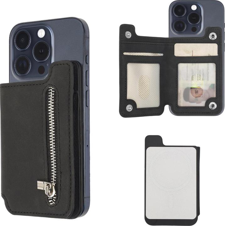 Produktbild 4smarts Magnet Wallet Compact Caddy (Apple iPhone 13 Pro Max, Apple iPhone 14, Apple iPhone 14 Plus, Apple iPhone 15 Pro, Apple iPhone 15 Pro Max)