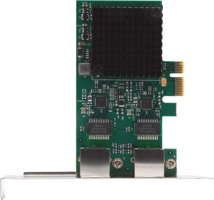 Actual product image Exsys GmbH Dual PCIe network card 2.5 Gigabit (PCI-E x1)