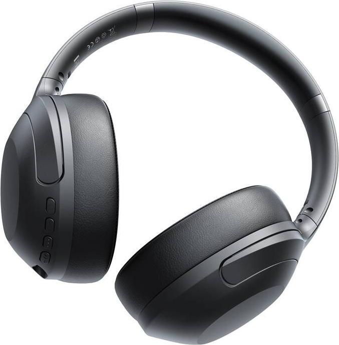 Actual product image Joyroom J-Head Series JR-JH2 Hybrid ANC Wireless Headphones-Black (ANC, 70 h, Cable)
