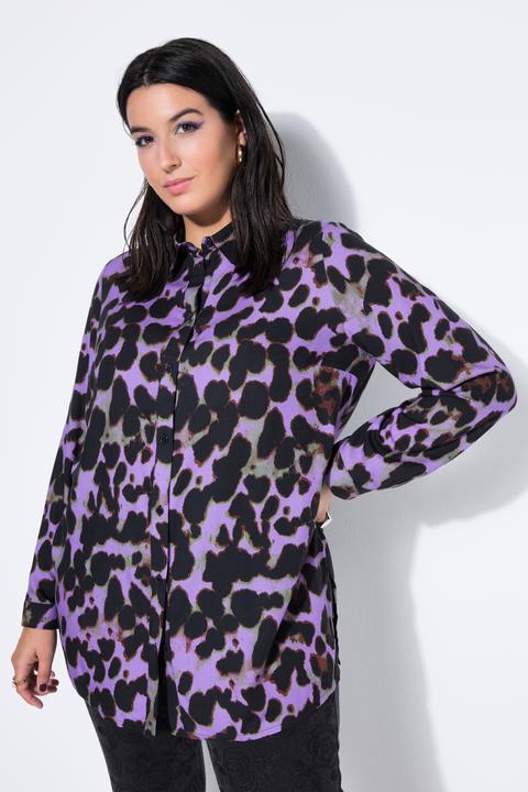 Produktbild Studio Untold Hemdbluse, Boxy Shape, Color-Leo (44)