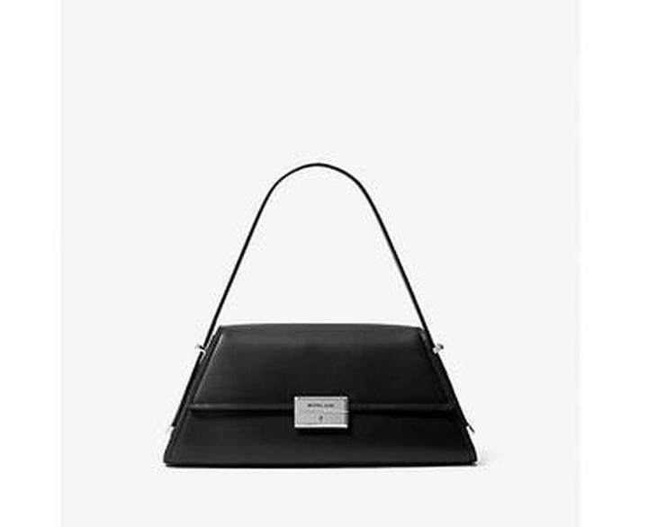 Actual product image Michael Kors Smooth Grain Leather Shoulder Bag